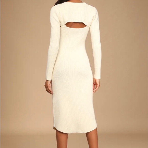 keeping Things Cozy Ribbed 2Piece Sweater Midi - Picture 2 of 4